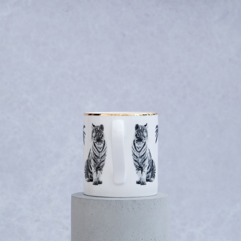 Thumbnail of Tiger Fine Bone China Mug image