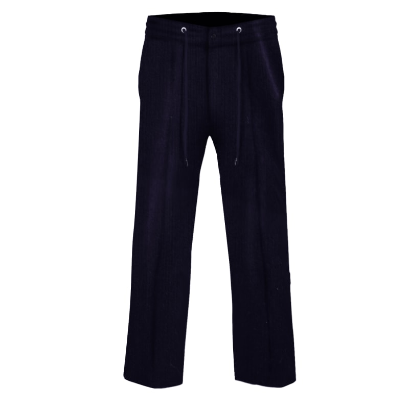 Thumbnail of Washington Drawstring  Corduroy Trouser - Blue image