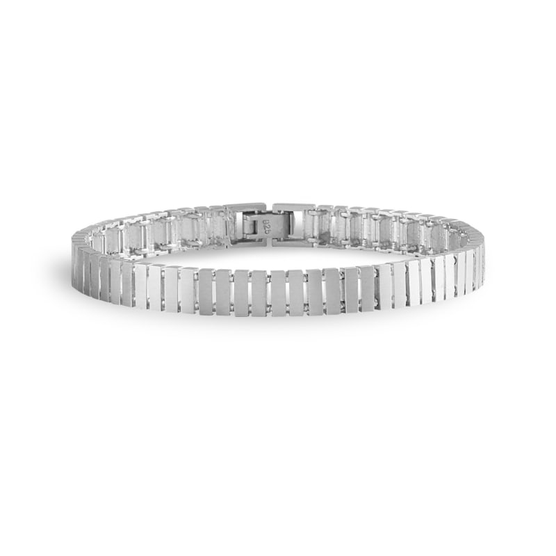 Thumbnail of Watch Chain Bracelet - Sterling Silver - Matte image