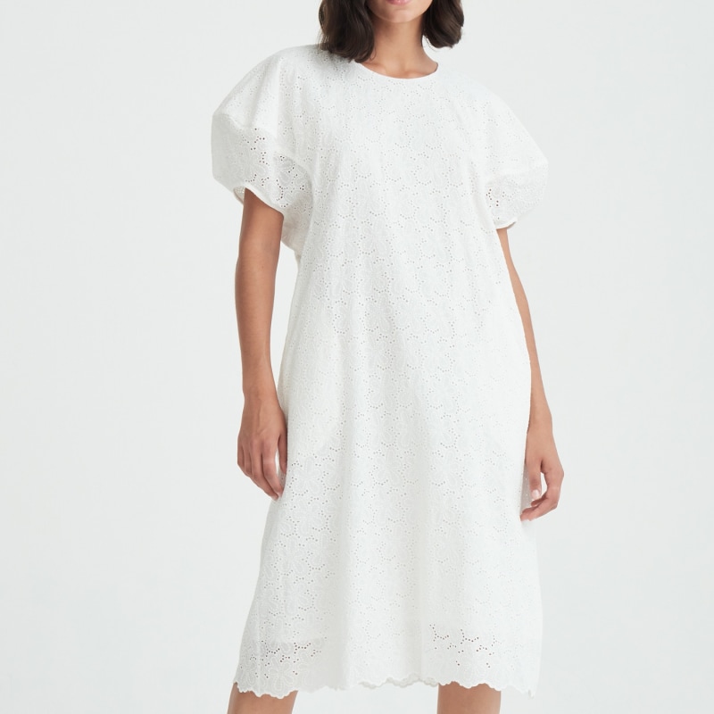 hit Halvkreds Rend Embroidered Belted Dress | PAISIE | Wolf & Badger