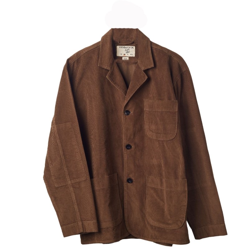 3006 Cord Blazer – Brown | Uskees | Wolf & Badger