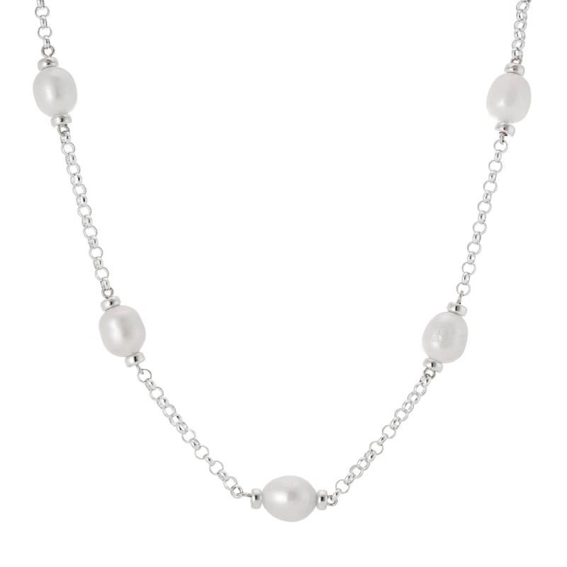 Thumbnail of Courtfield Freshwater Pearl & Sterling Silver Necklace image