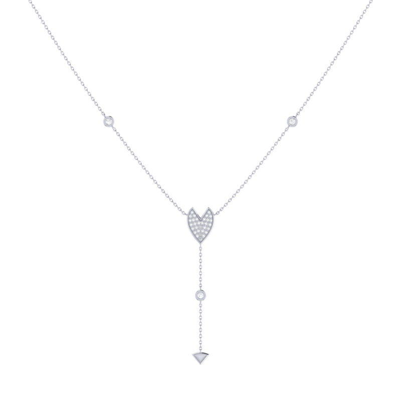 Thumbnail of Raindrop Drip Necklace In Sterling Silver image