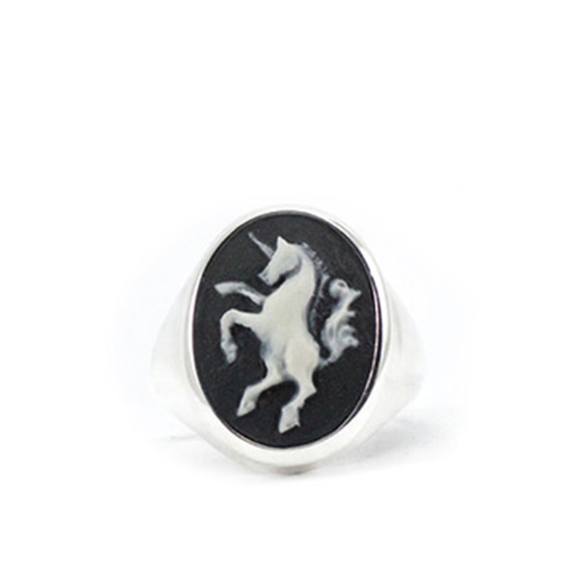 Thumbnail of Unicorn Cameo Ring image