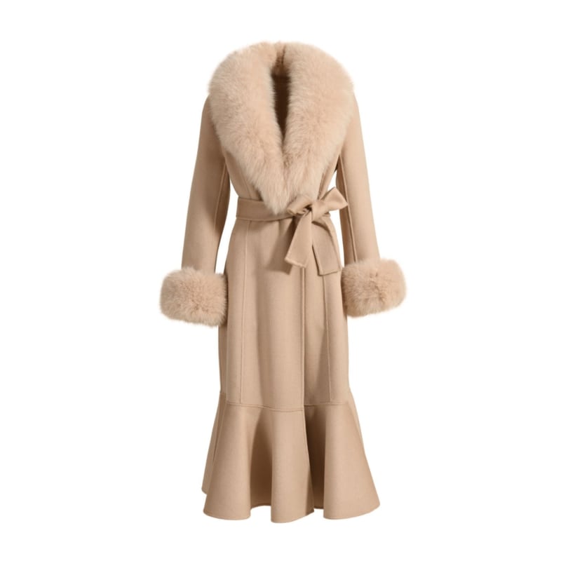 Peplum coat on sale