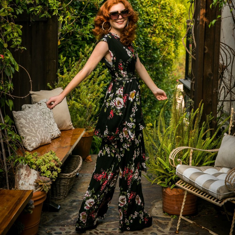 Thumbnail of Holly Floral Palazzo Pants image