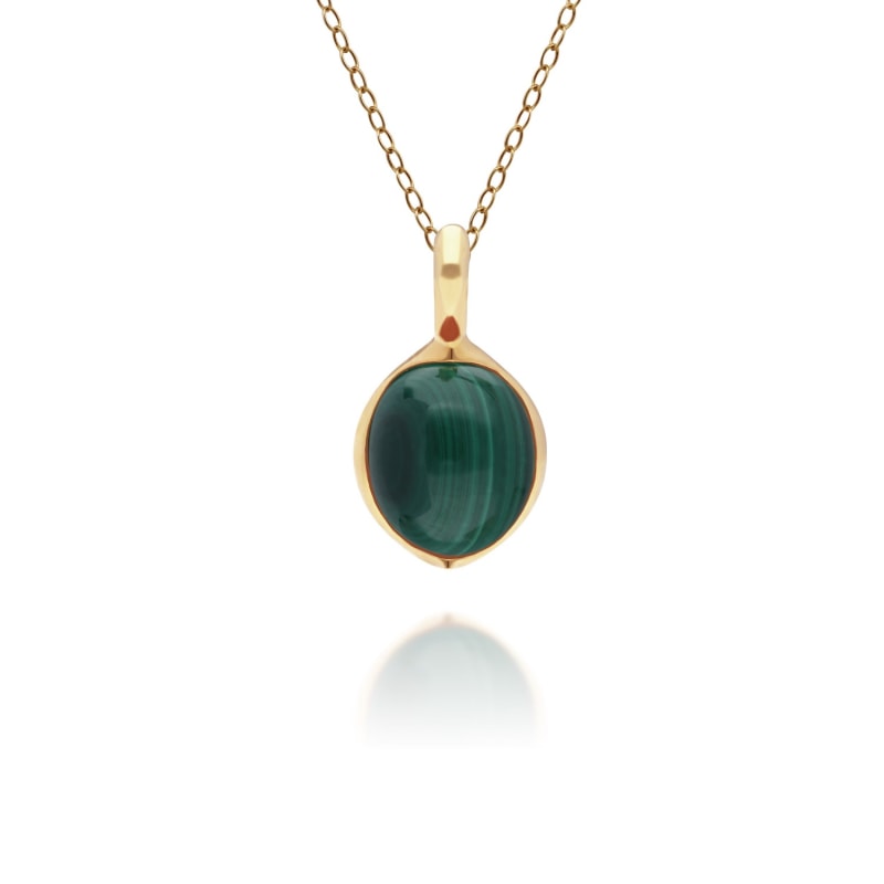 Thumbnail of Irregular Malachite Pendant image