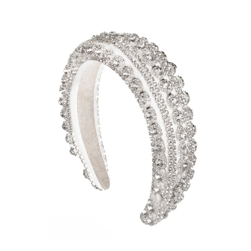 Thumbnail of White Crystal Headband image