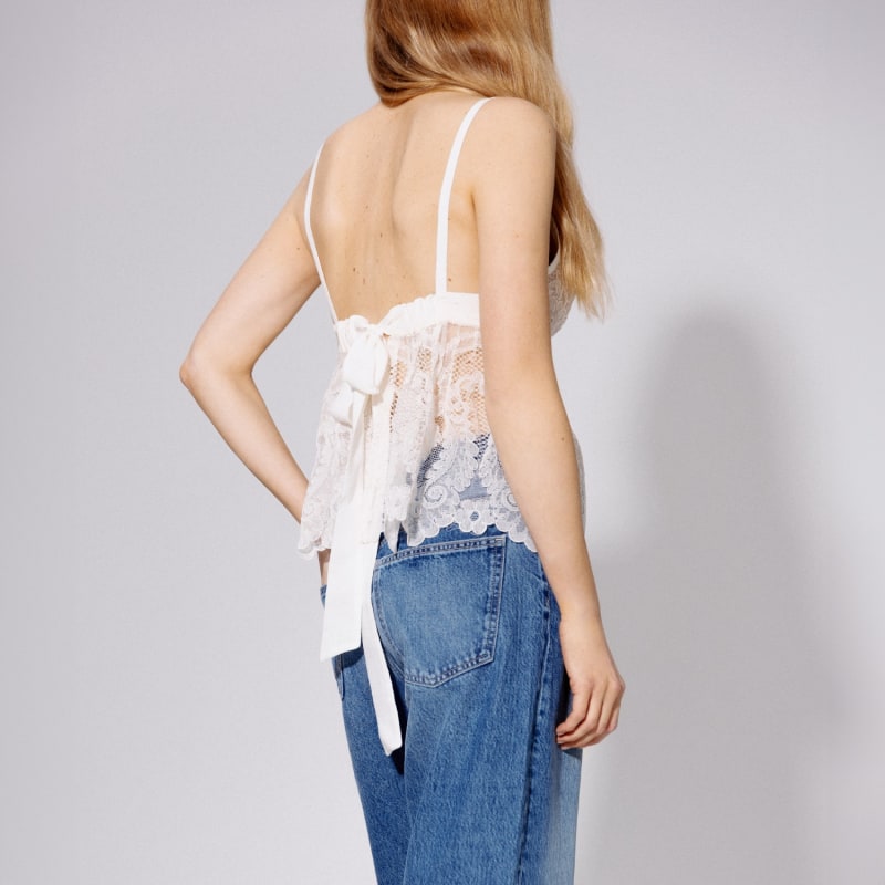 Thumbnail of White Lace Top image