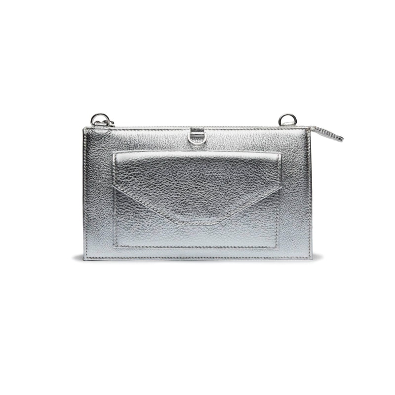 Thumbnail of Silver Leather Purse Wallet image