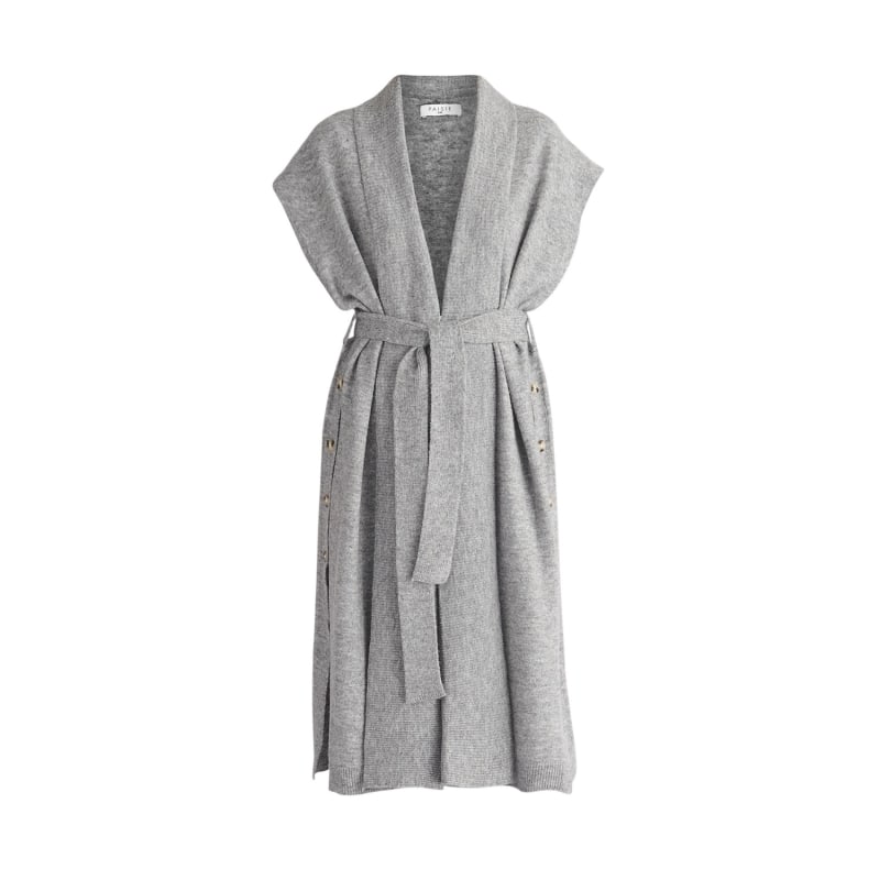 Sleeveless wrap cardigan cheap