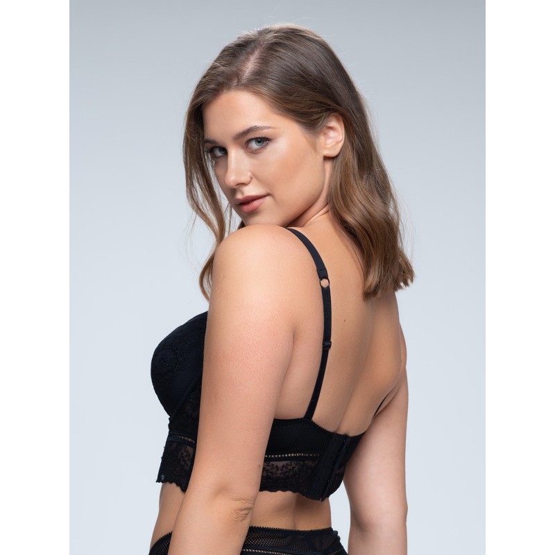 Thumbnail of Mara Wide Lace Push-Up Bra image