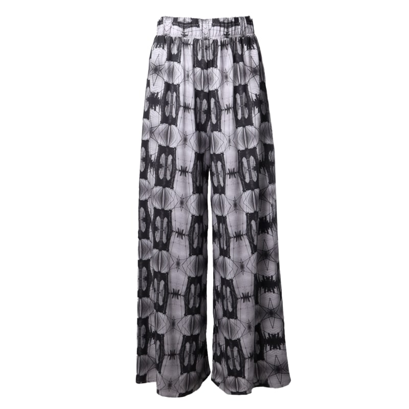 Wide Leg Pant - Brooklyn Bridge Print, Babs Boutique NYC