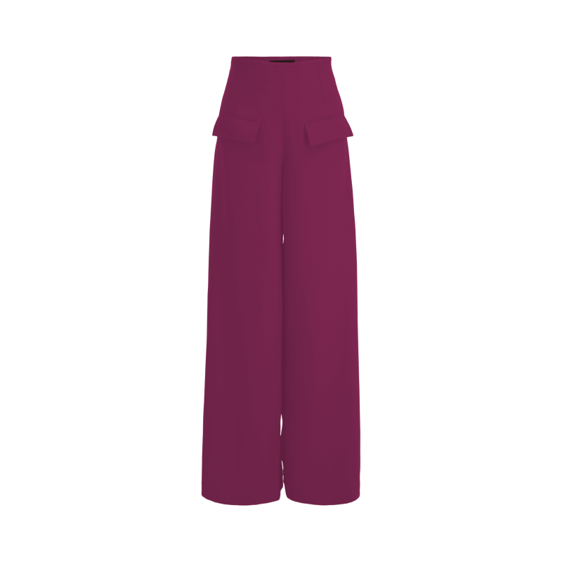 Fuchsia palazzo cheap pants