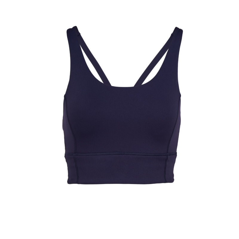 Low Impact Navy Sports Bra, Perky Peach