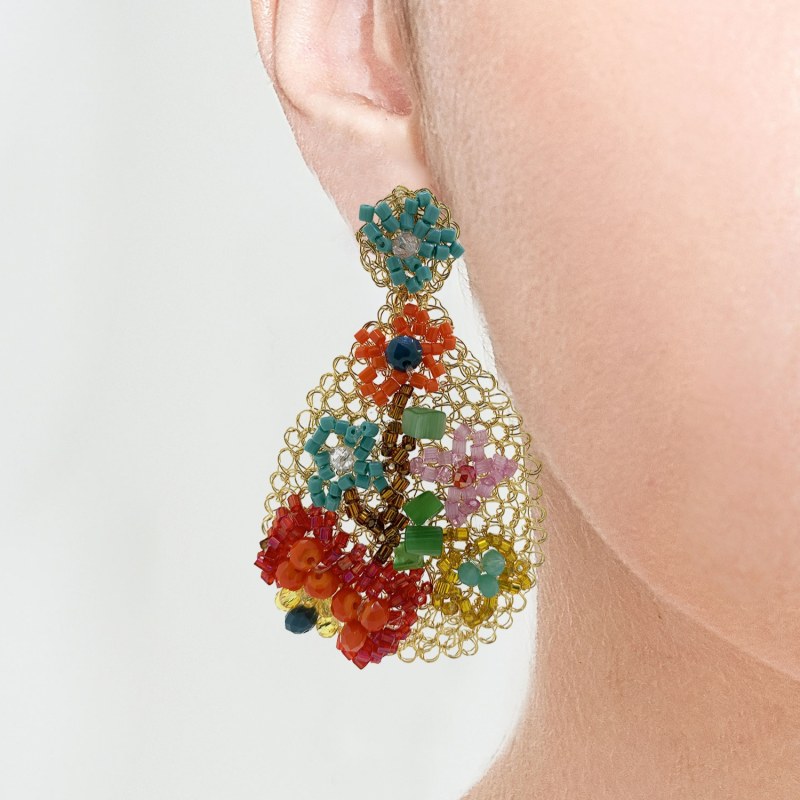 Thumbnail of Multicolor Florence Handmade Earrings image