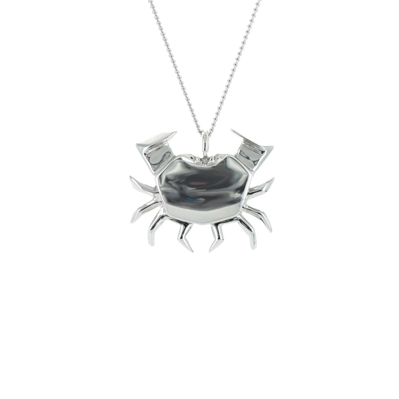 Thumbnail of Crab Necklace Sterling Silver image