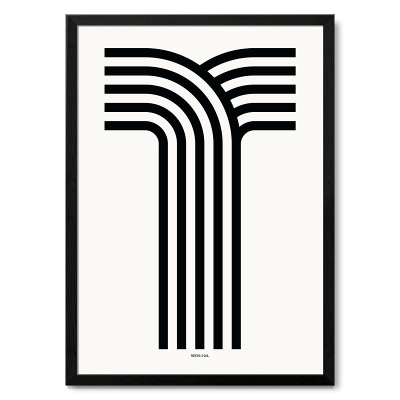 Thumbnail of Geometric Typography Print ‘A-Z’ image