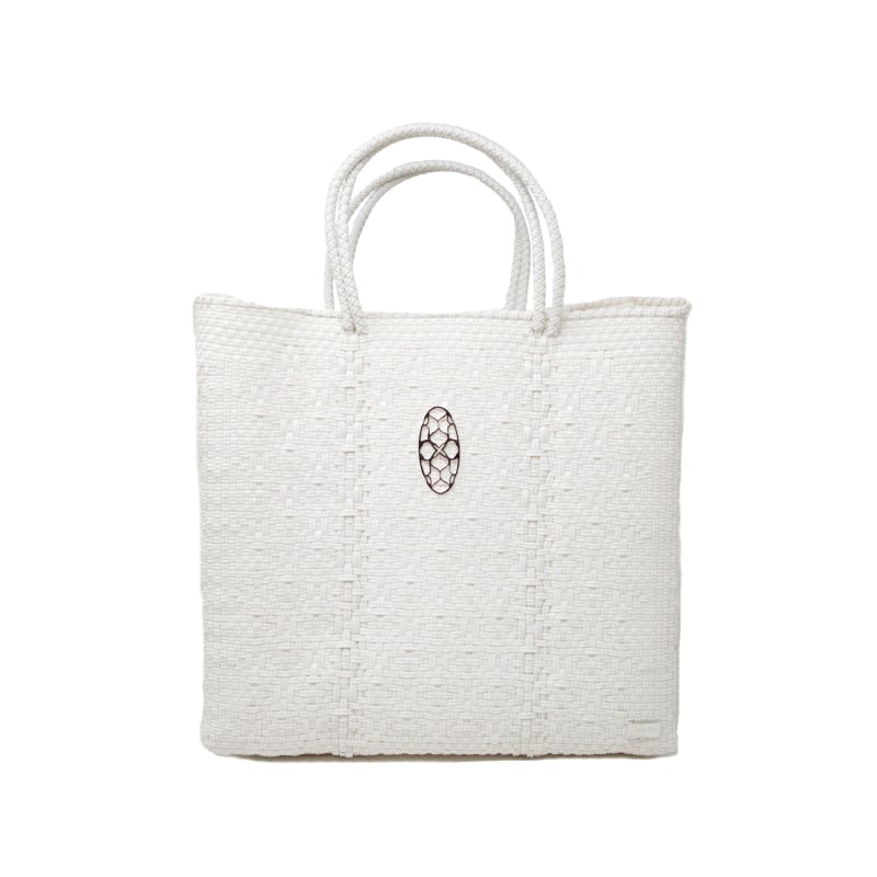 Thumbnail of Medium White Tote Bag image