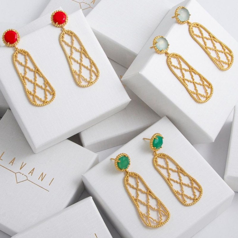 Thumbnail of Red Alhambra Earrings image