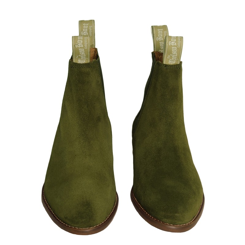 Thumbnail of Women’S Original Chelsea Boot In Olive Suede image