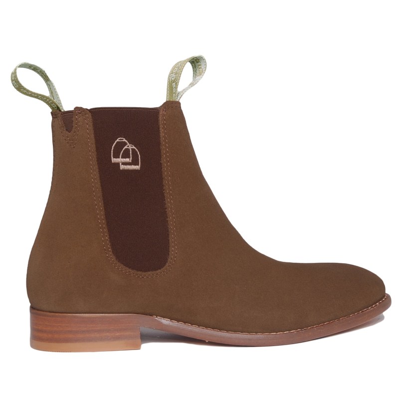 Thumbnail of Women’S Original Chelsea Boot In Tan/Lt Brown Suede image