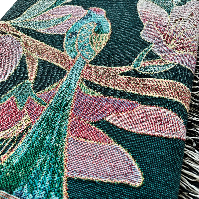 Thumbnail of Woven Throw - Blossom Garden image