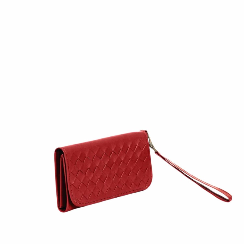 Woven Wristlet Wallet by Deux Mains