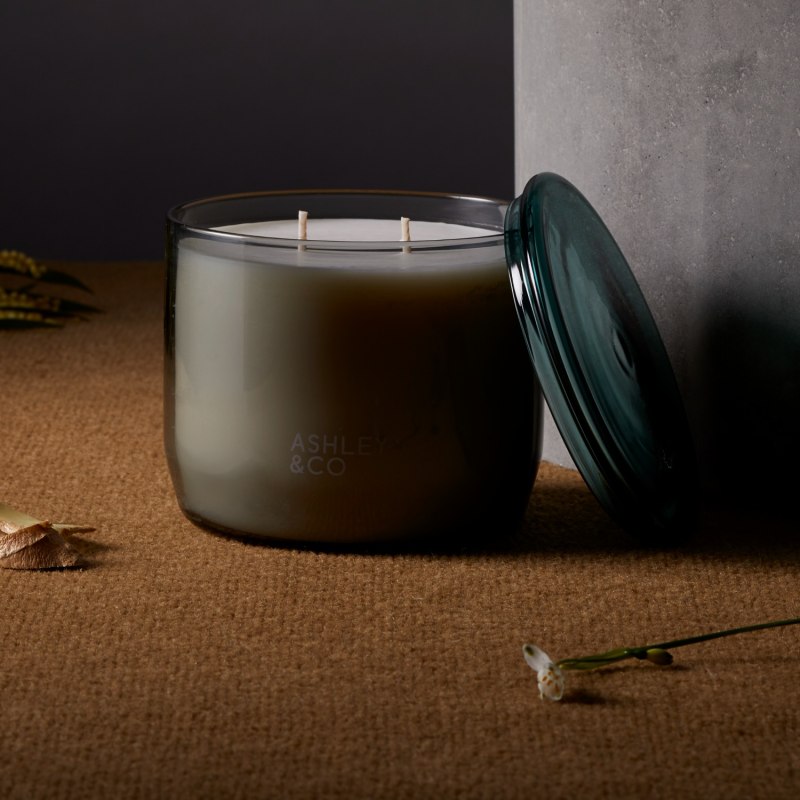 Thumbnail of Waxed Perfume XL Two Wick Candle | Blossom & Gilt image