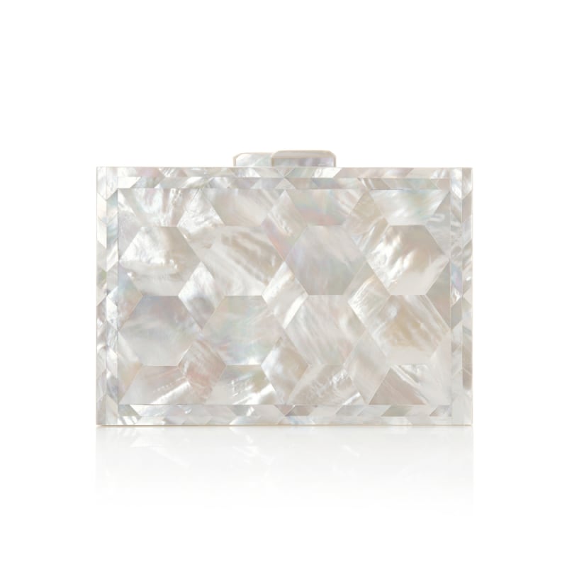 Athena Mother Of Pearl Bag Freya Rose Wolf Badger