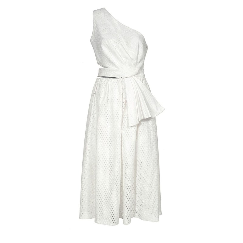 Euridike Antique White Dress by Aggi