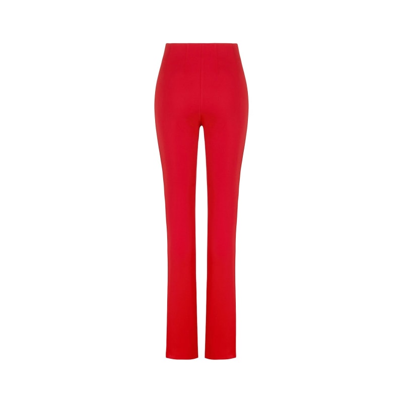 Thumbnail of Nocturne Red Button Hem Pants image