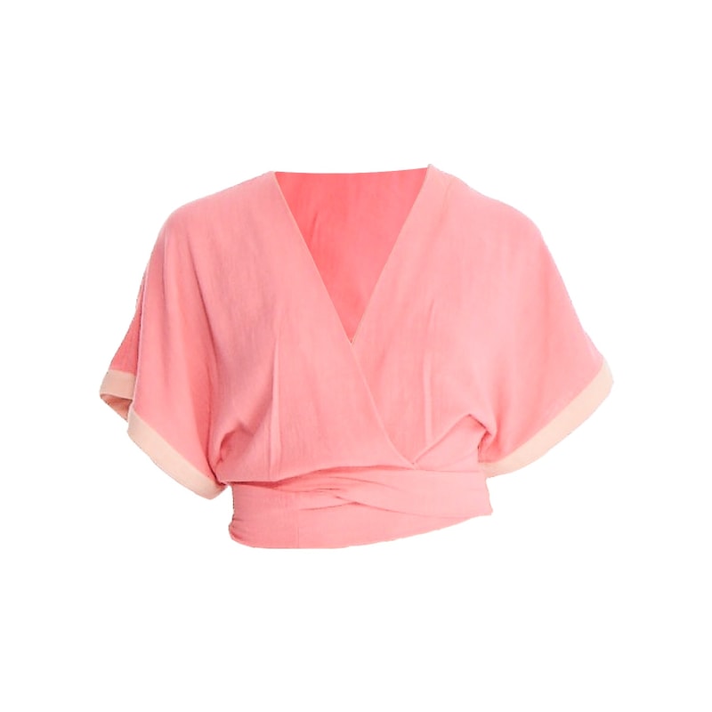 Thumbnail of Wrap Top - Pink image