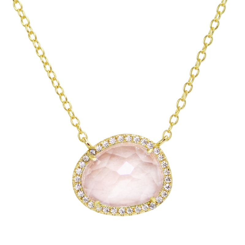 Thumbnail of Kokoto Necklace - Morganite Pink image