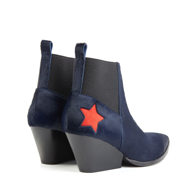 Thumbnail of Felixa Navy Ankle Boots image