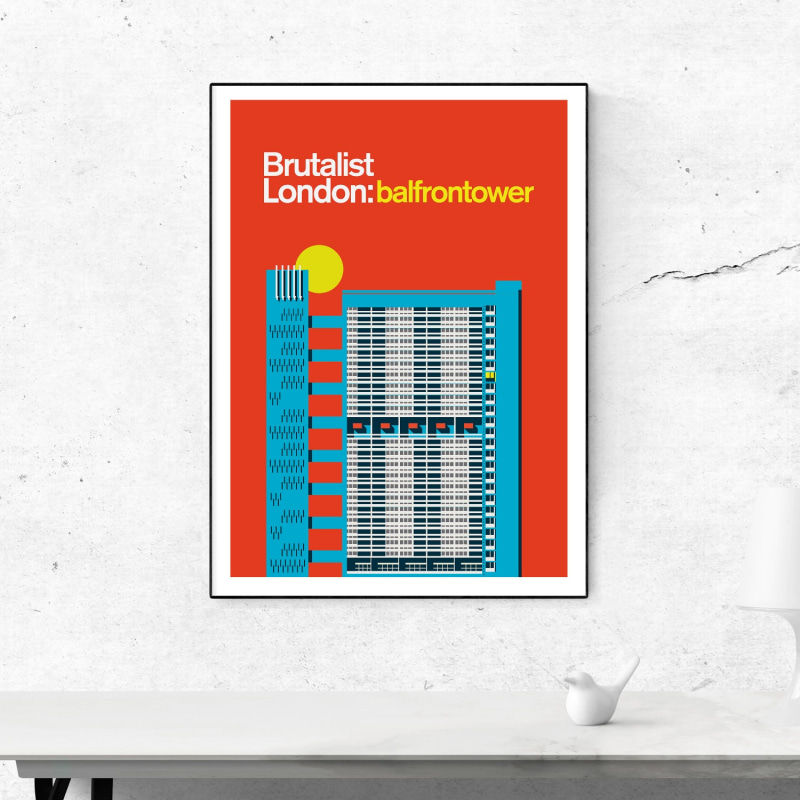 Thumbnail of Balfron Tower Art Print image