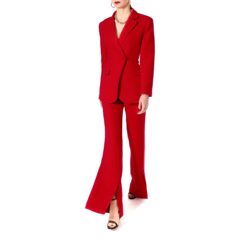 Thumbnail of Monica Lipstick Red Pants image