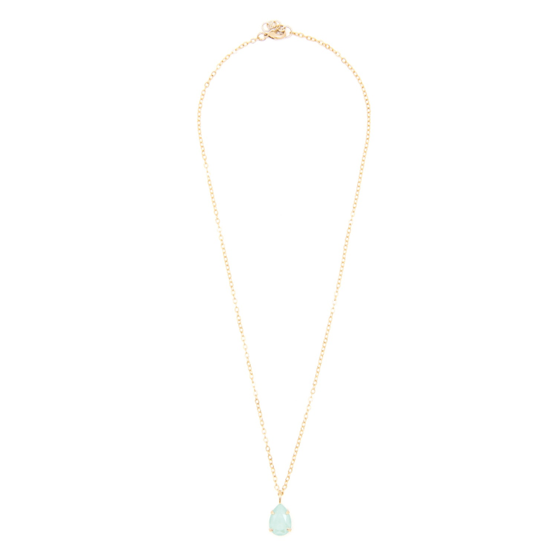 Thumbnail of Mint Green Drop Necklace image