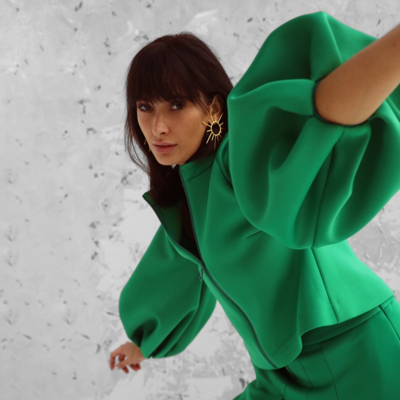 Thumbnail of Sia Trackchic Jacket - Green image