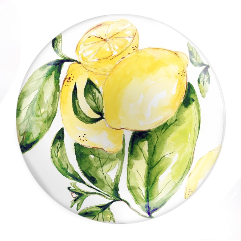 Thumbnail of Citrus Collection Melamine Dinner Plate Set Of 4 Multicolour image