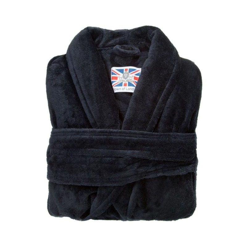 Thumbnail of Women's Dressing Gown - Baroness Navy image