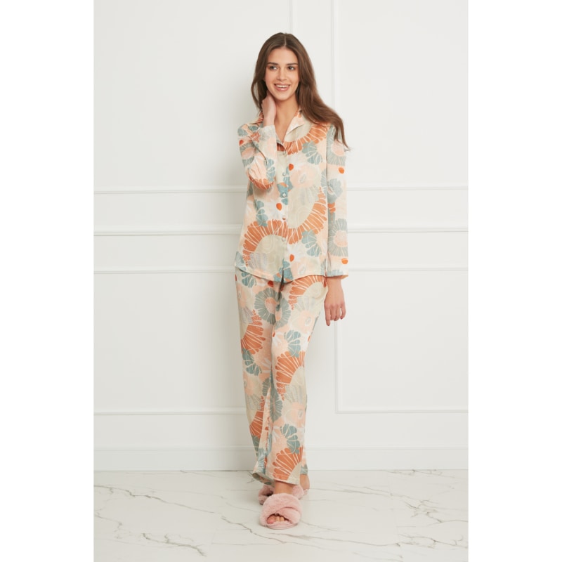 Thumbnail of Ladies Pajama Set - Ecovero Satin image