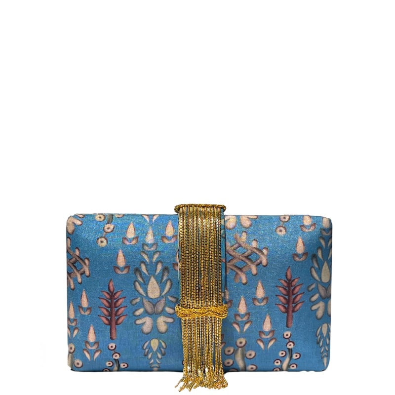 Thumbnail of Diya Fringe Clutch image