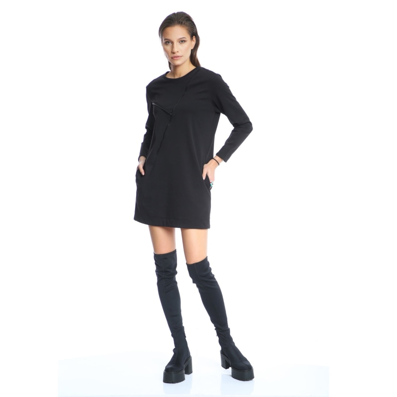 Thumbnail of Mini Dress With Detachable Applications image