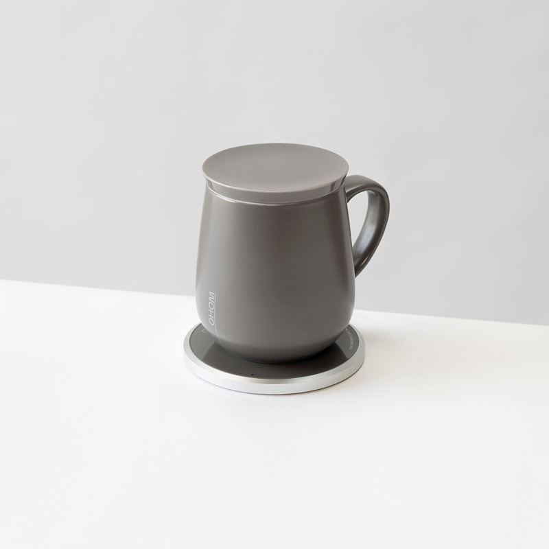 Thumbnail of Ui Fine Ceramic Self-Heating Mug -Stone Grey image