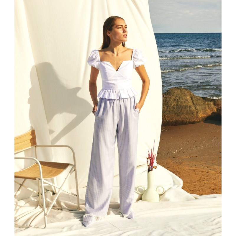 Thumbnail of Anville Linen Trousers image