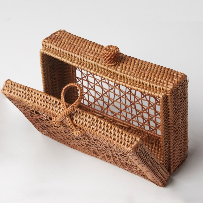 Thumbnail of Firenze Raffia Clutch Bag image