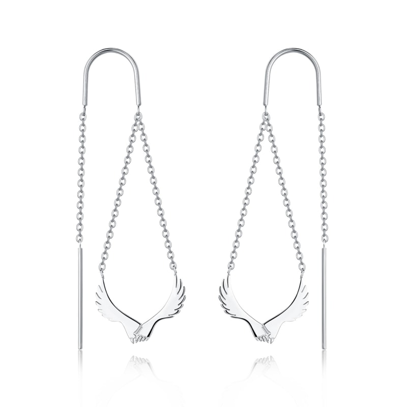 Thumbnail of Hands Fountain Earrings Silver image