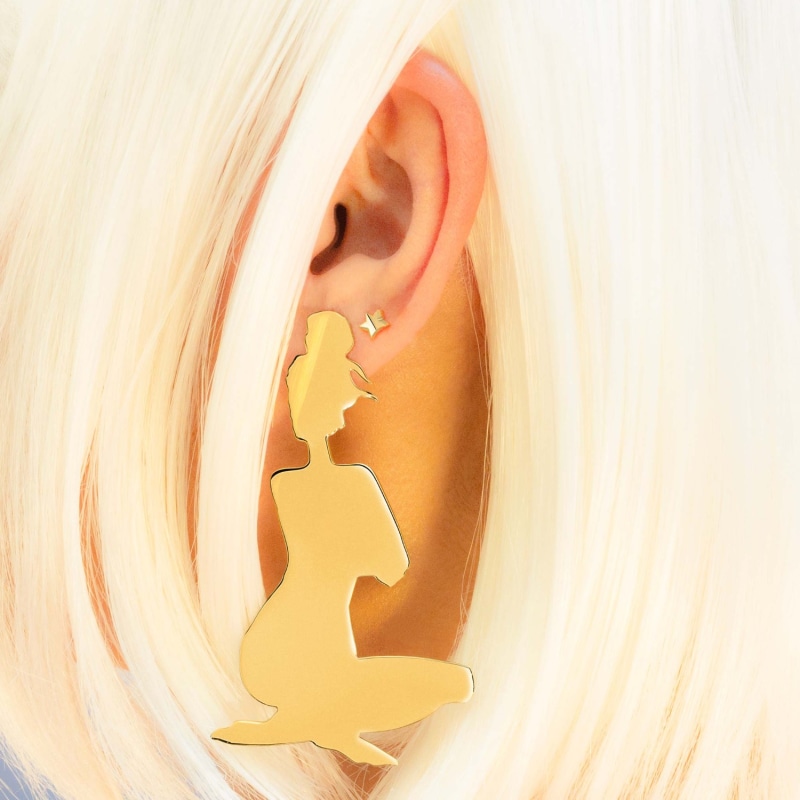 Thumbnail of Mafer Silhouette Earrings image