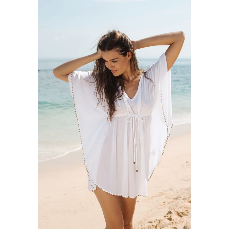 Thumbnail of The Athena Kaftan White image